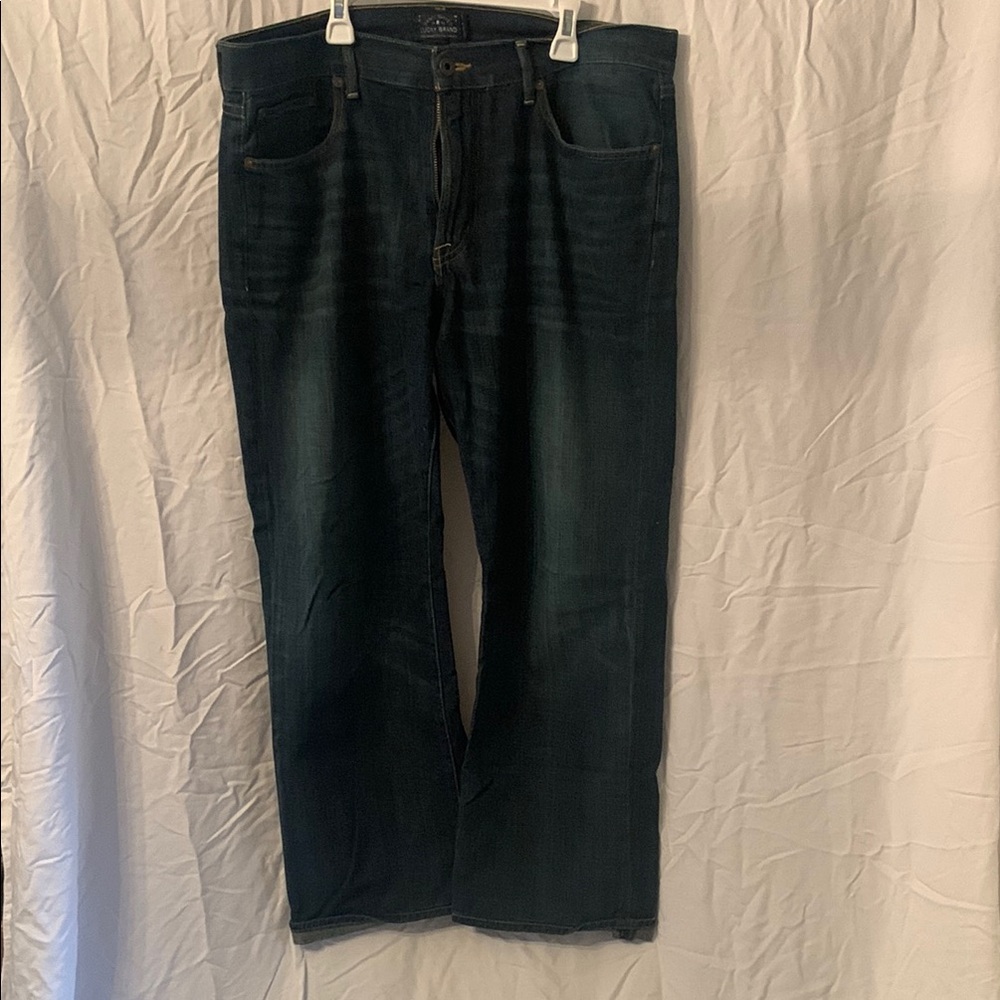 Lucky Brand Blue Relaxed Fit Jeans Premium Denim 36x30 361 Vintage Straight